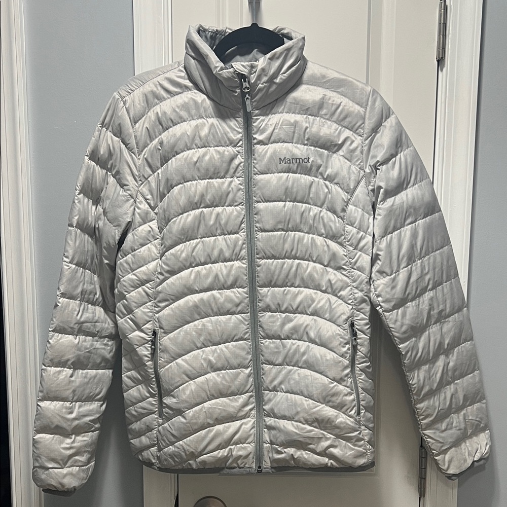 Marmot Women's Light Gray Puffer Jacket
